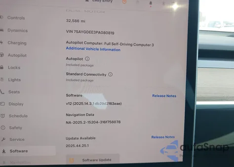 2023 Tesla Model Y Awd/Long Range Dual Motor All-Wheel Drive from USA, damaged, VIN 7SAYGDEE3PA080819